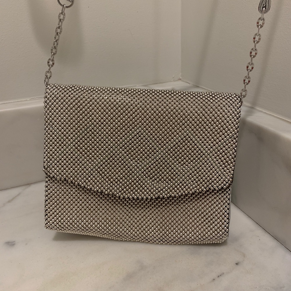 Vintage Whiting and Davis Metallic Bag